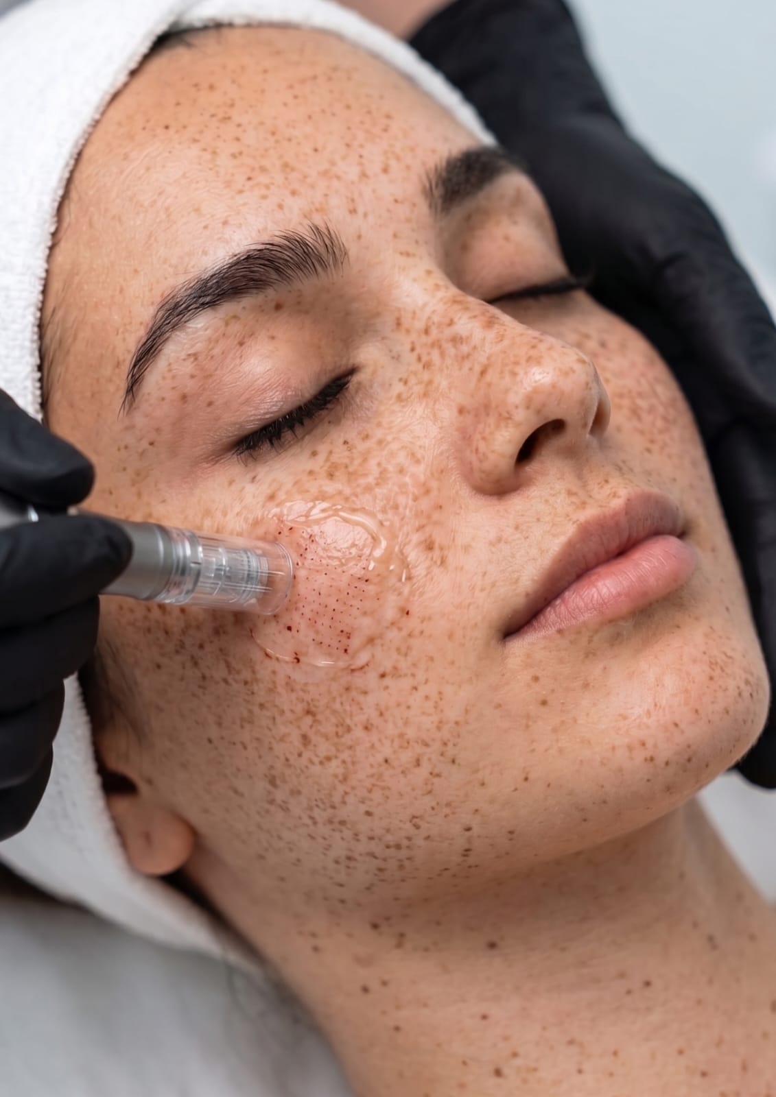 Dermapen facial con activos